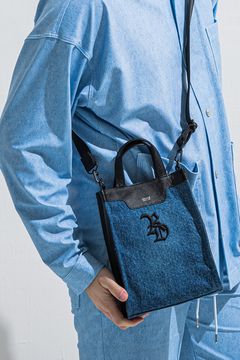 【decadeコラボ】 DENIM MINI TOTE BAG / デニム ミニトートバッグ (デニム） (5月中旬頃入荷予定) ※オーダー締切2月15日(日)18時