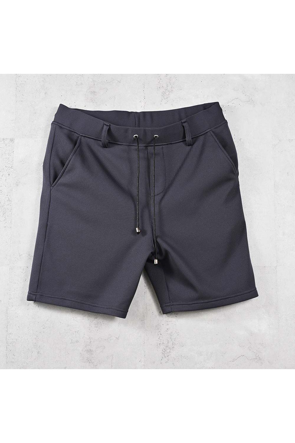 AZE SHORTS / リサイクルジャージ素材 ショートパンツ (チャコール) (5月末入荷予定) ※オーダー締切:2月15日(日)18時