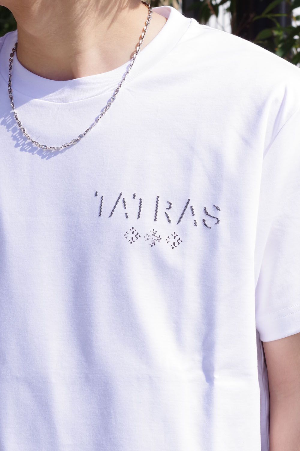 LOGADO (ロガード) / ロゴ クルーネック 半袖 Tシャツ ホワイト