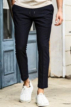TECLINO PANTS / テックリーノ ドライタッチ スラックス (ブラック)