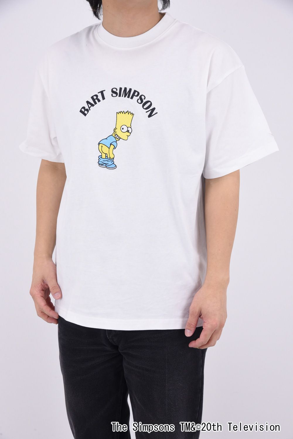 BART SIMPSON T-SHIRT / シンプソンズプリント Tシャツ ホワイト