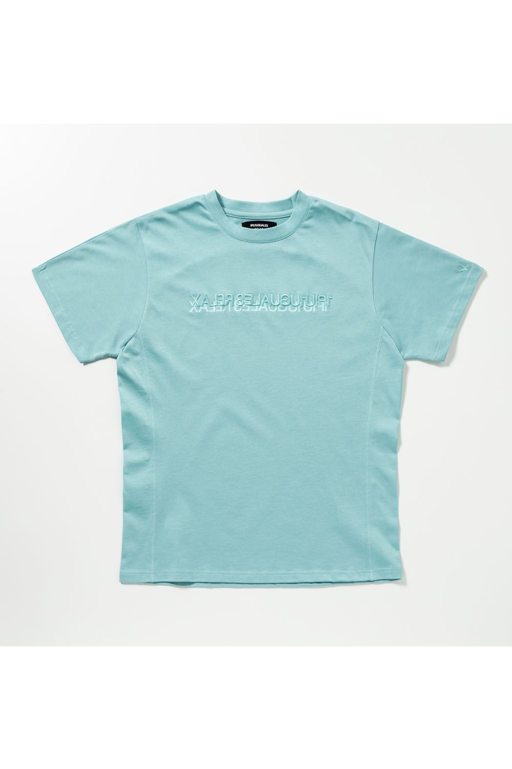 2-TIER LOGO T-SHIRT / 2ティア クルーネック Tシャツ (サックス)