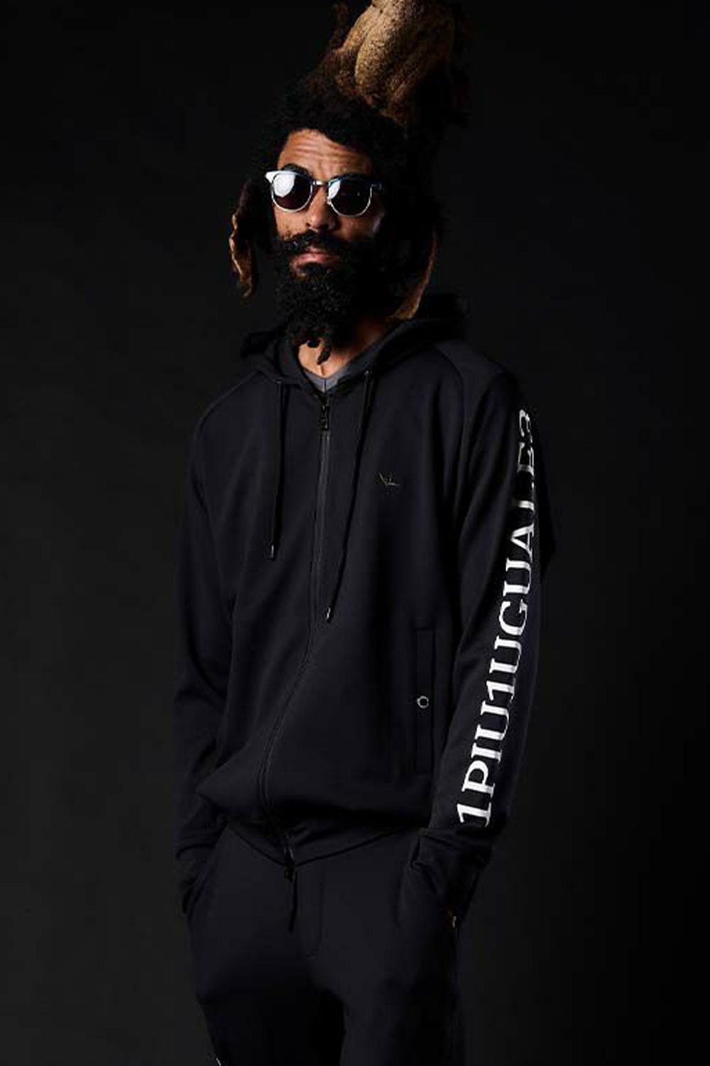 1PIU1UGUALE3 - 113 SPORT / THESAINT MAFIA ZIP UP PARKA 