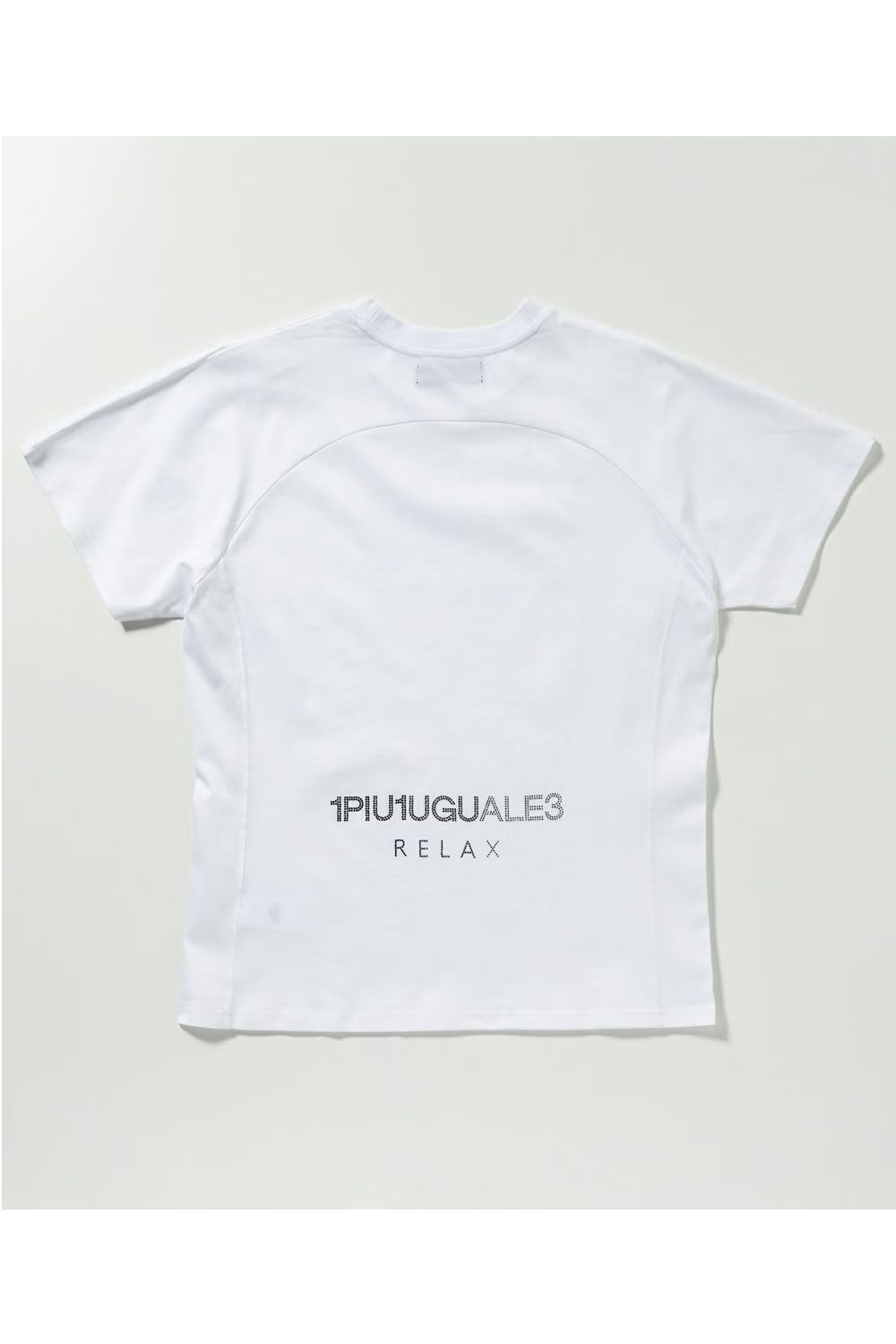 RHINESTONE T-SHIRT / ラインストーン バックロゴ Tシャツ (ホワイト)