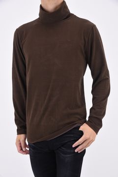 L/S TURTLE /  ロングスリーブ ウォーム タートルネック ブラウン