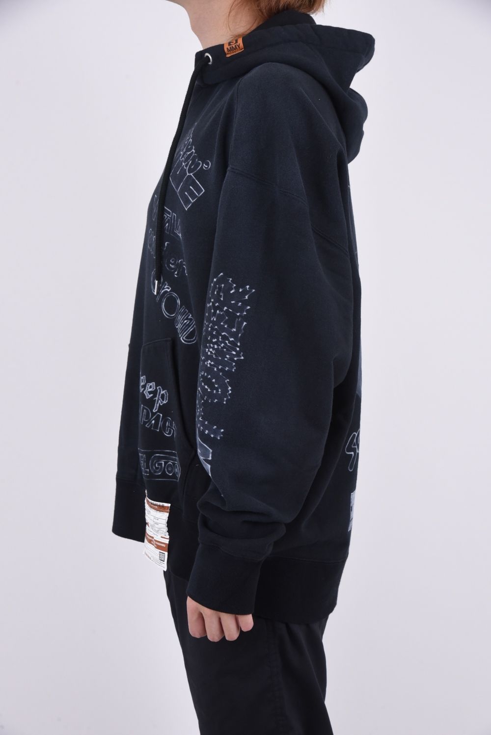 Maison MIHARA YASUHIRO - wide back hoodie / インクジェット