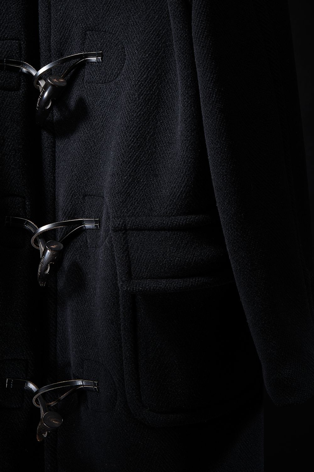 【3着限定】【BLACK MILITARY Vol.20】 HIGH-END DUFFLE COAT / BLACK (11月上旬~中旬頃入荷予定) ※オーダー締切 8/30 (水)11:59迄