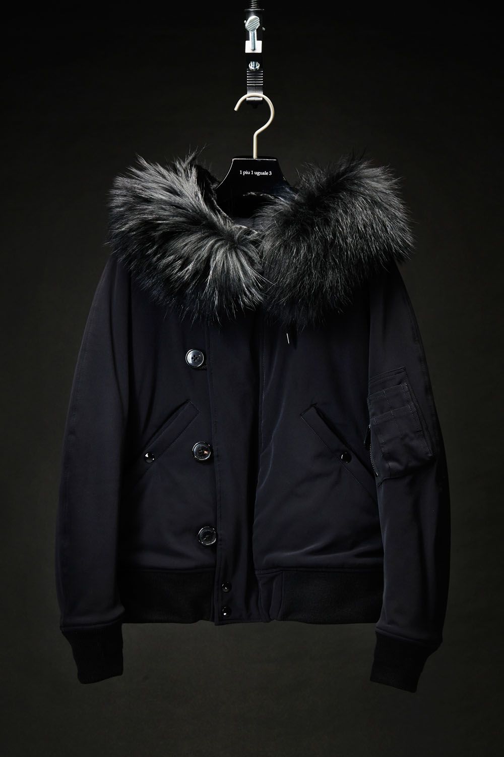 【BLACK MILITARY Vol.23】 STRETCH MAT DOUBLE CLOTH / BLACK (12月頃入荷予定) ※オーダー締切 8/22 (木)11:59迄