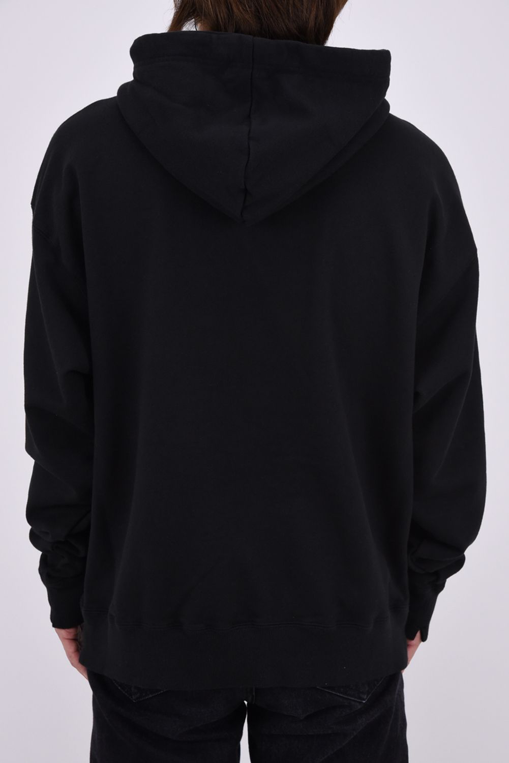 LEON PRINTED SWEAT HOODIE / キャラクタープリント パーカー (ブラック)