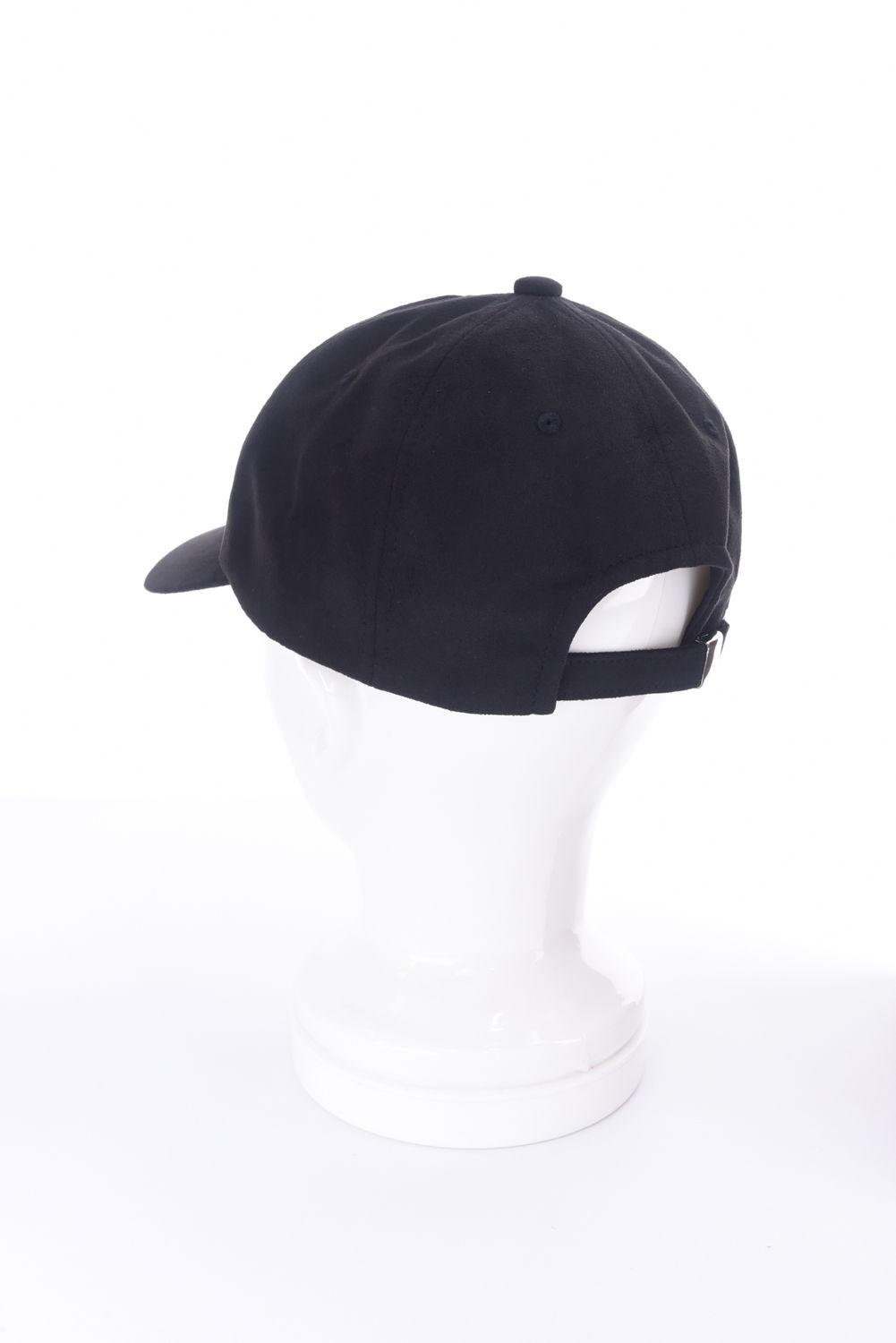 SUEDE LOW CAP / エコスウェード ローキャップ ブラック