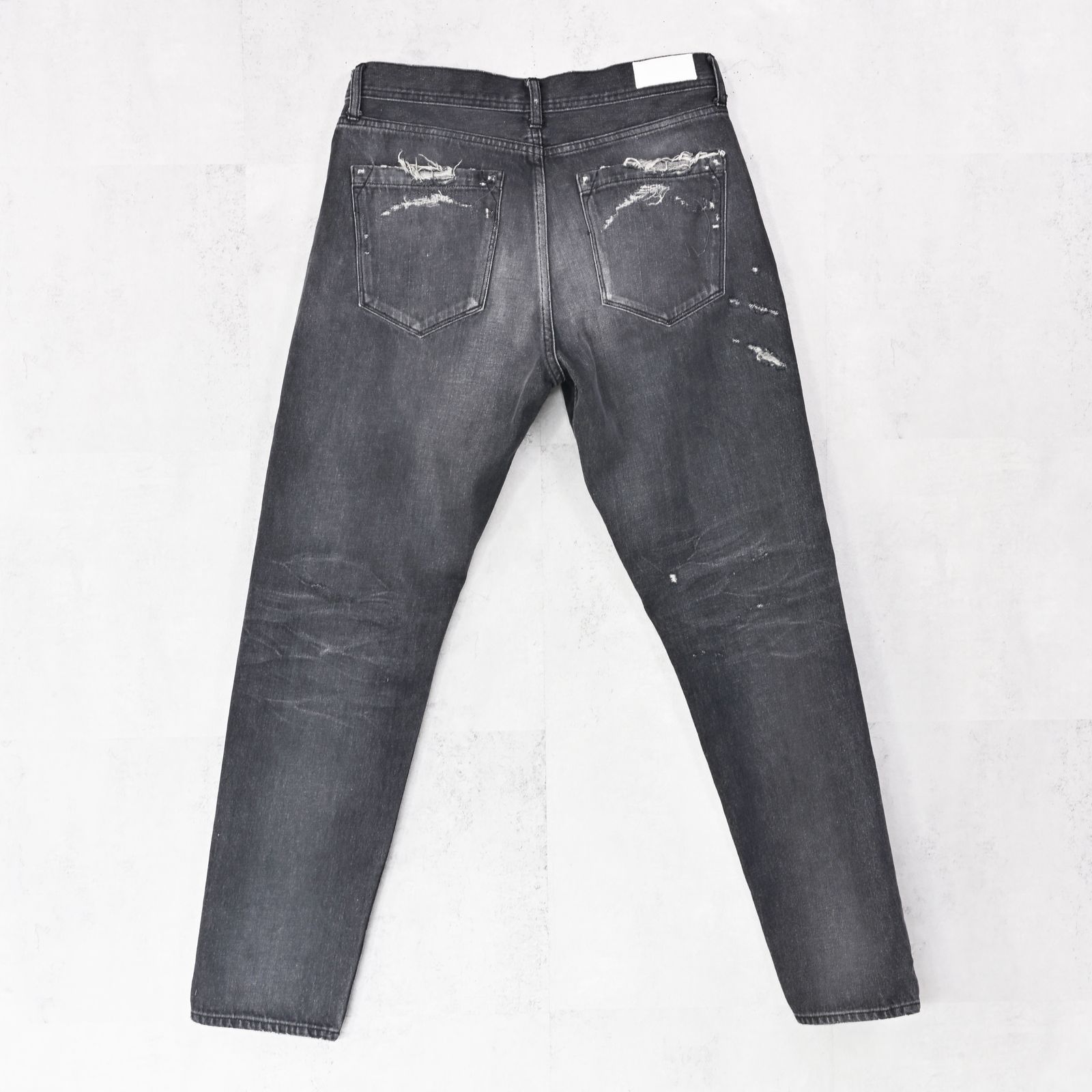 SCOTT JEANS / ライトオンス ヴィンテージジーンズ (ブラックユーズド) (12月中旬入荷予定) ※オーダー締切:9月7日(月)17時