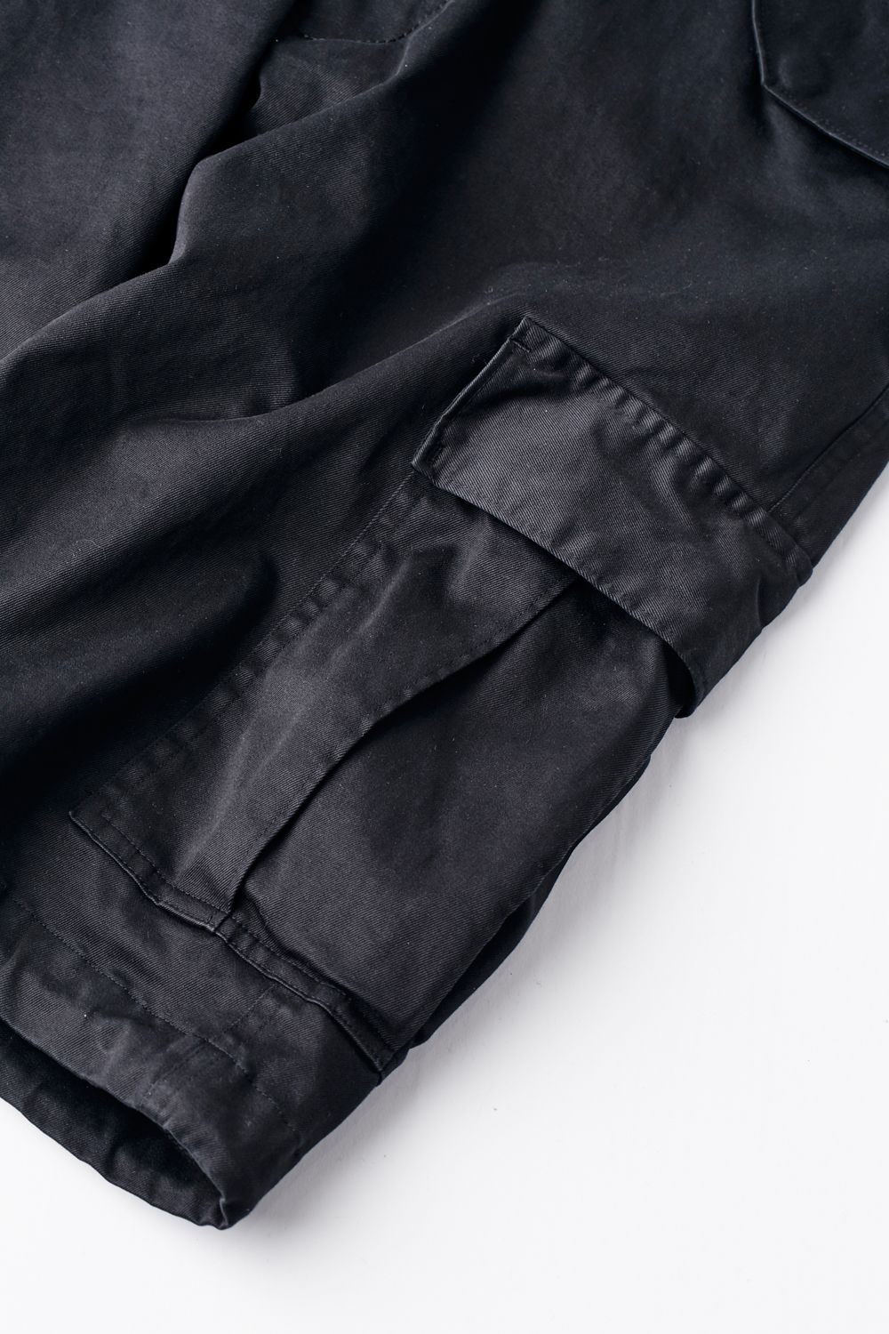 【BLACK MILITARY Vol.12】 M-65 CARGO SHORTS-BLACK (8月末頃入荷予定 )※オーダー締切7/28(水)11:59迄