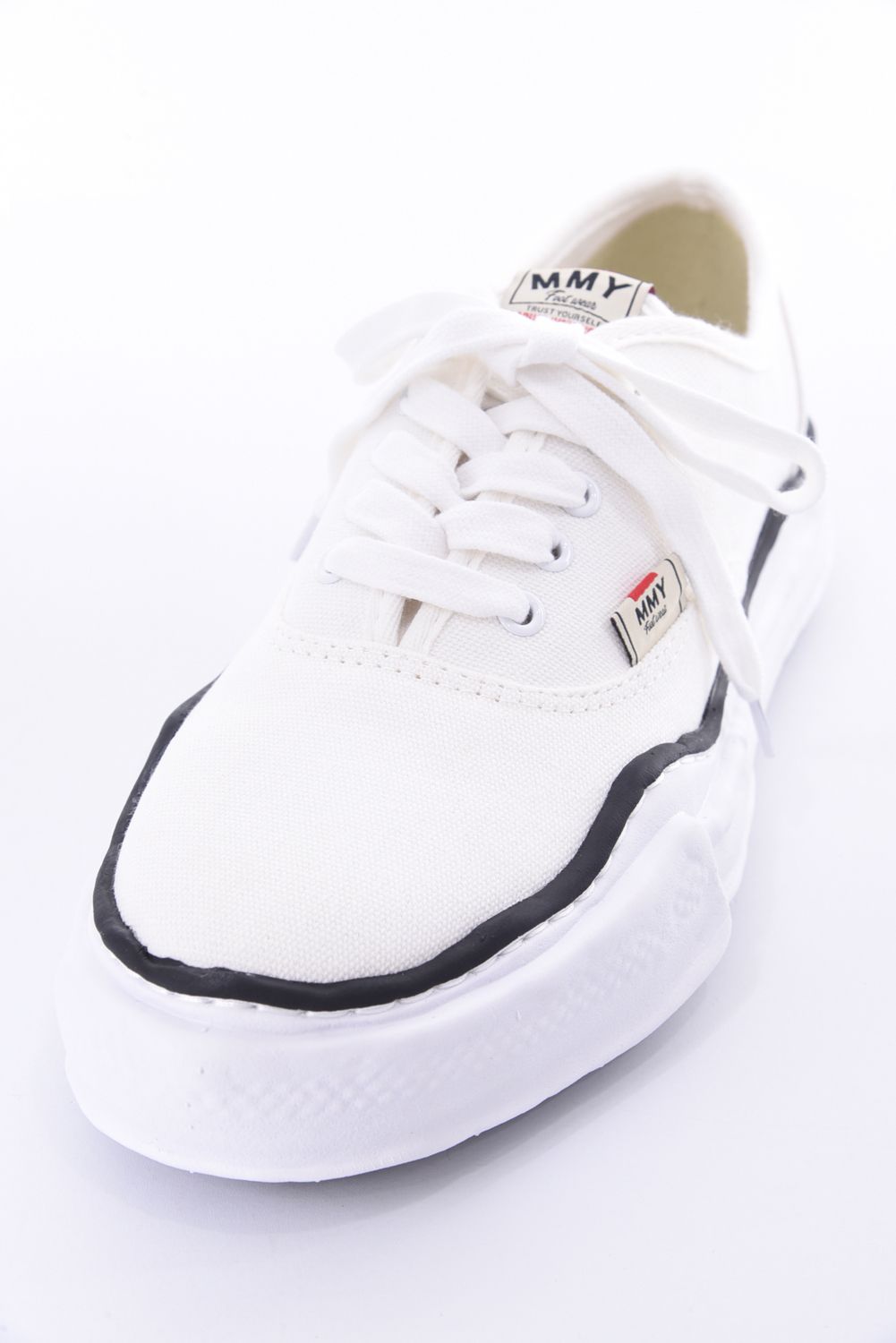 "BAKER LOW" OG sole lowcut sneaker / ベイカー オリジナルソール キャンバス ローカットスニーカー ホワイト