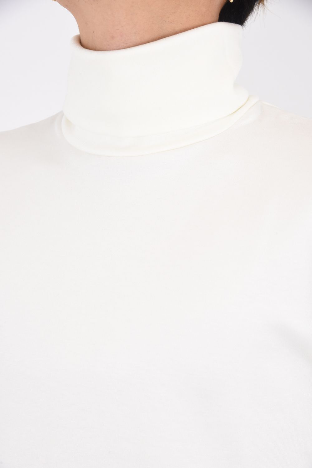 L/S TURTLE / ロングスリーブ ウォーム タートルーネック ホワイト
