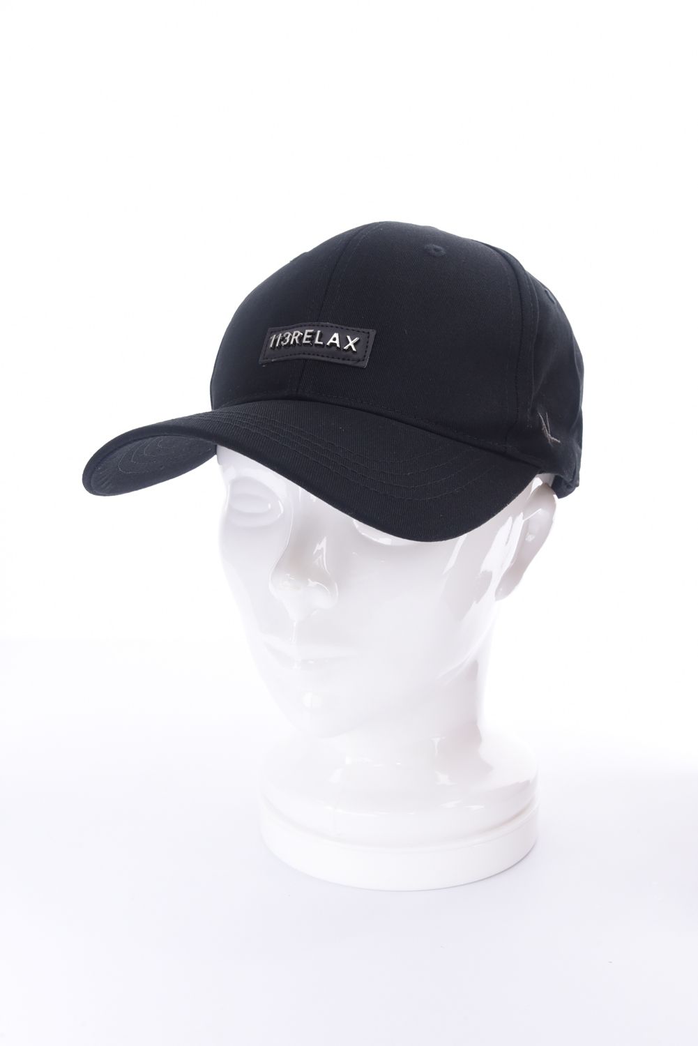 PLATE LOGO CAP / プレートロゴ キャップ (ブラック)