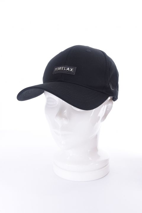 PLATE LOGO CAP / プレートロゴ キャップ (ブラック)