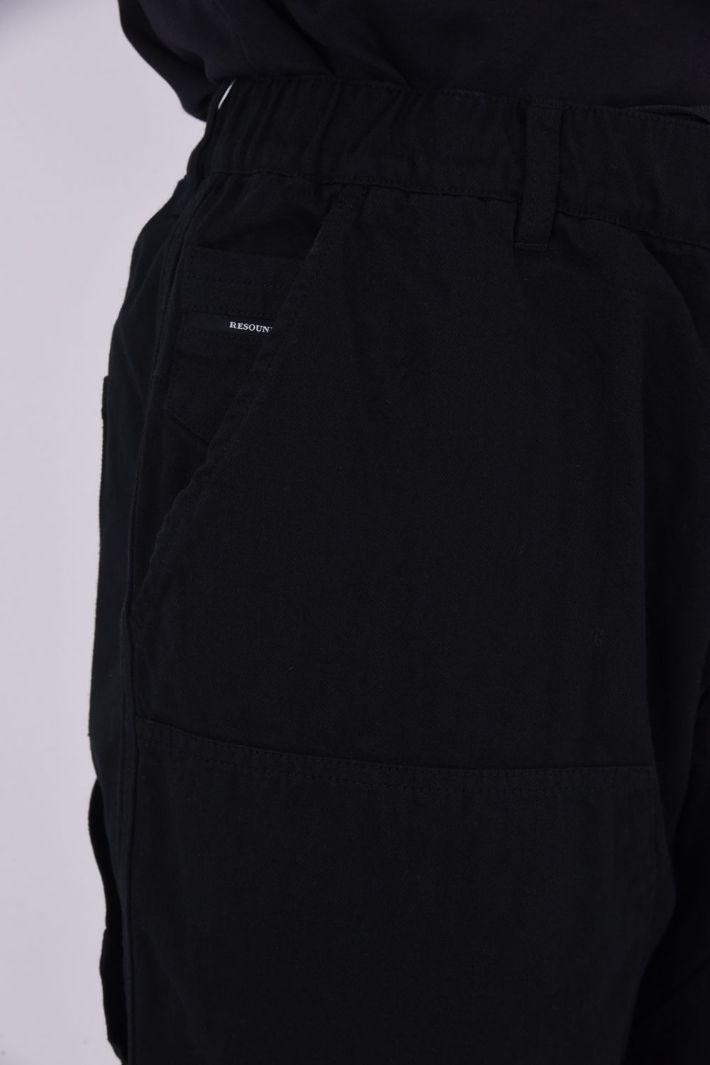 【26SS 39th】 DOUBLE KNEE PT / ダブルニー ワークデニムパンツ (ブラック)