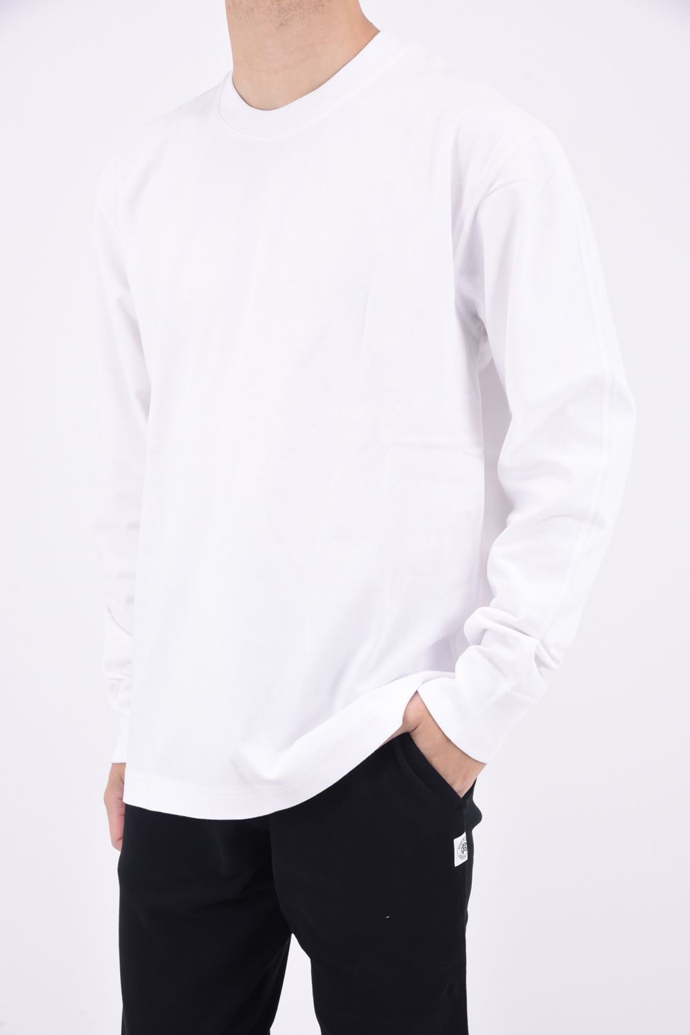 【国内正規品】 MIDWEIGHT JERSEY LONG SLEEVE / ミッドウェイト ジャージ 長袖Tシャツ ホワイト