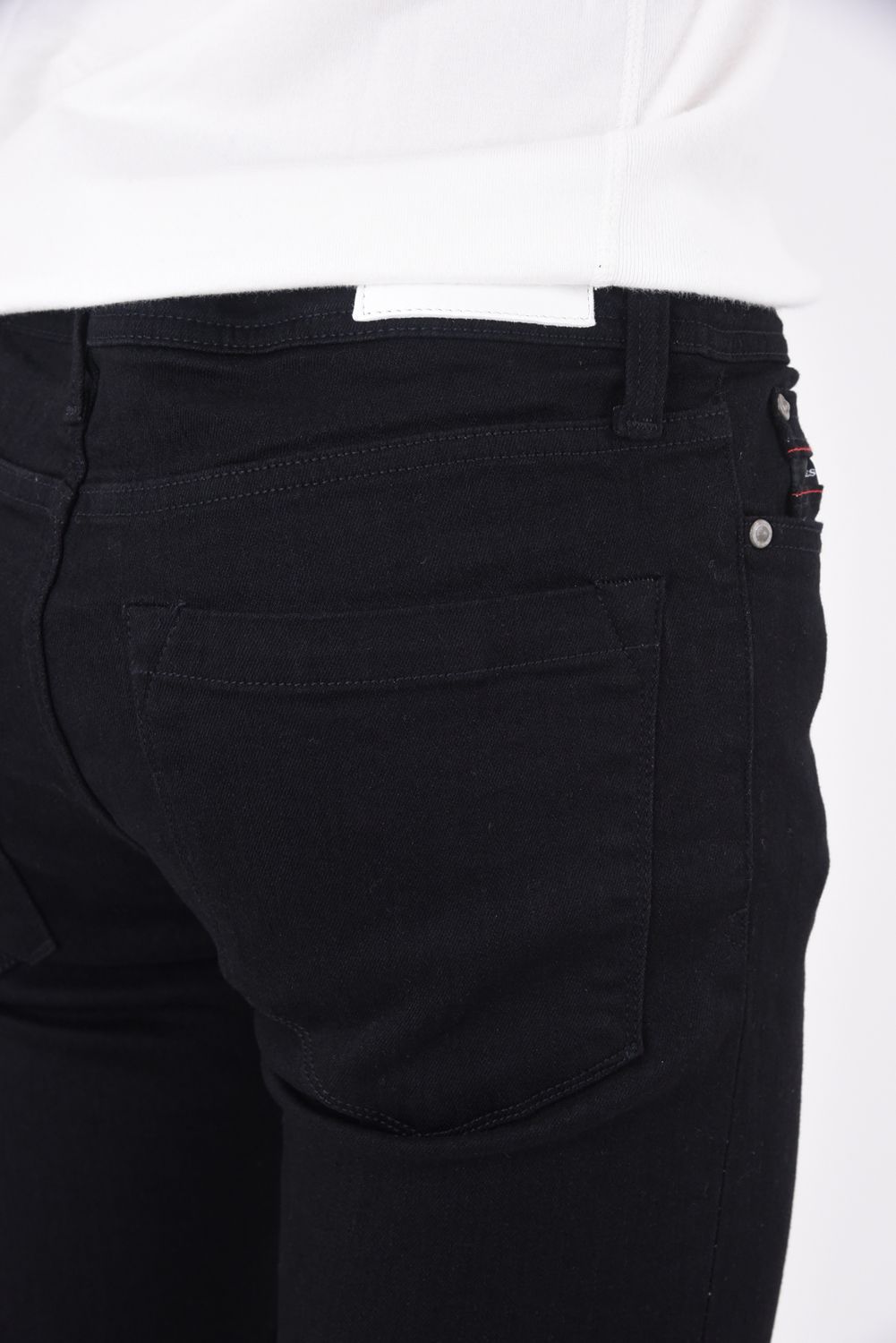 定価3万 resound clothing ストレッチスキニー ブラック 1