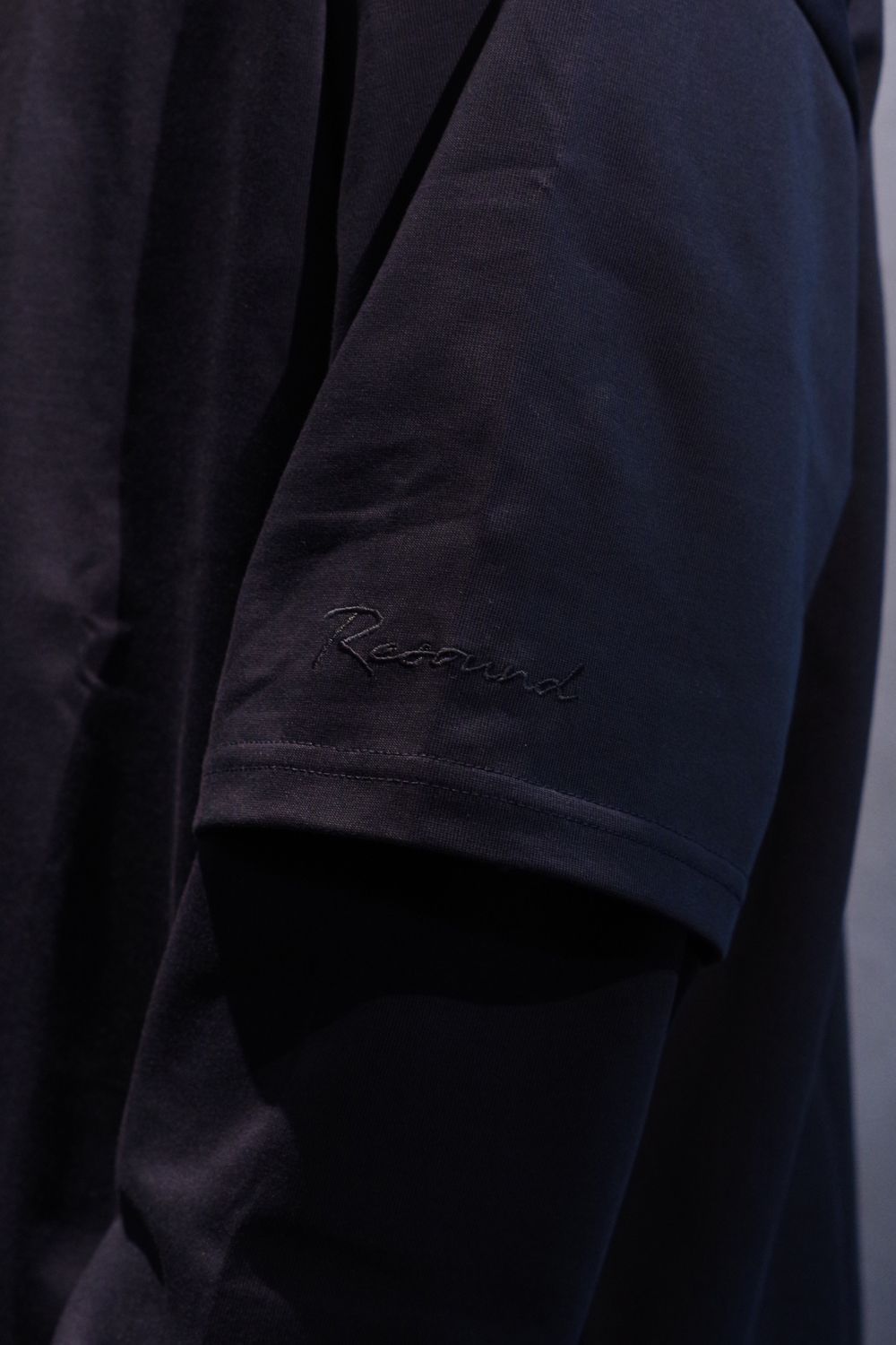 【gossip別注】 FAKE LAYERED LONGSLEAVE / ロングスリーブフェイクレイヤードTシャツ ブラック