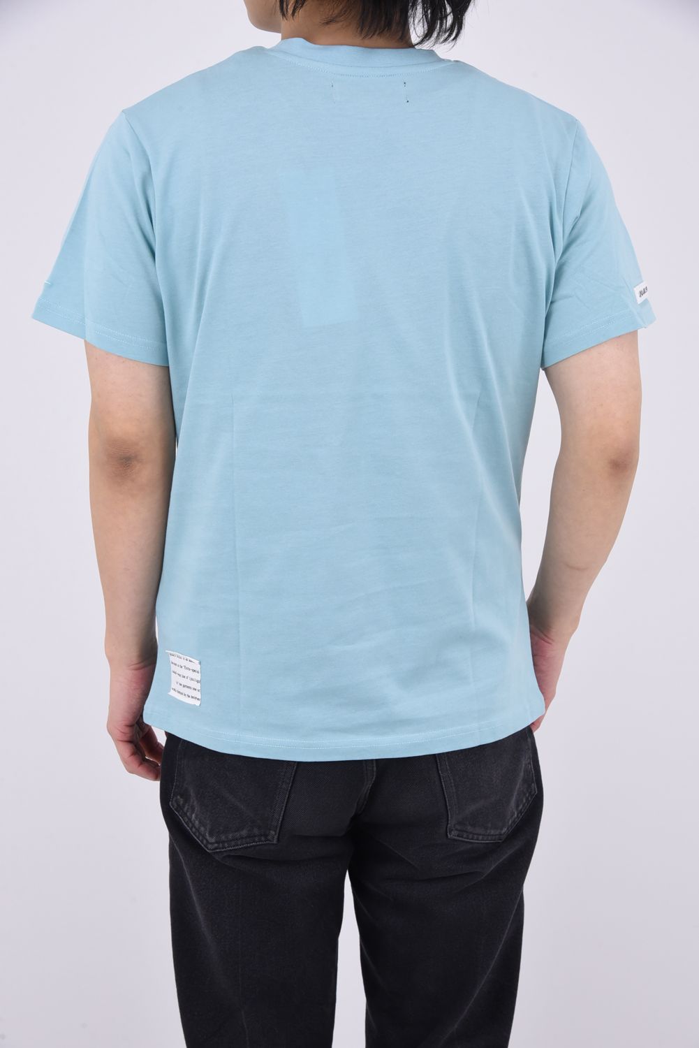 PATCH T-SHIRT / パッチ Tシャツ (サックス)