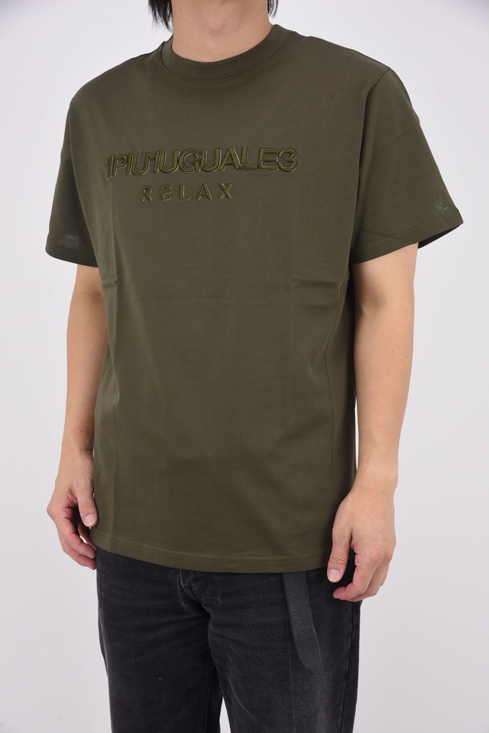 【25AW】 3D SHADOW LOGO T-SHIRT / 3Dシャドー Tシャツ (カーキ)