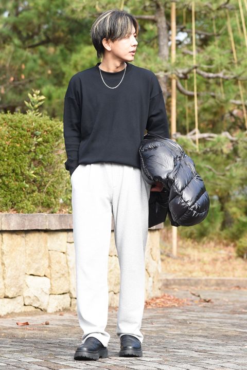 【TATRAS × RESOUND】 ハイエンドダウンとスウェパンのリラックスコーデ