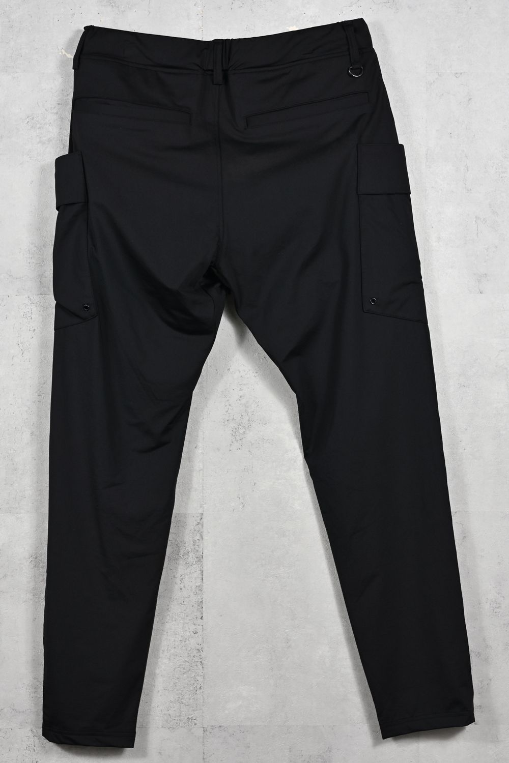 GR PT / ナイロンストレッチ タイトテーパードシルエット ギアパンツ (ブラック) (3月中旬入荷予定) ※オーダー締切12/13(土)17:00