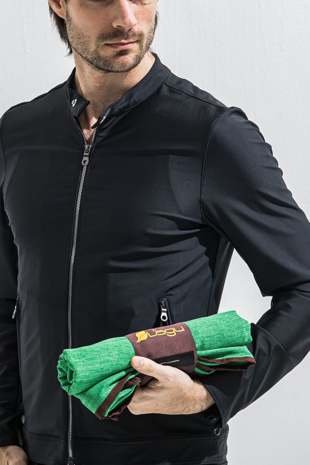 【RESOUND X Lagu】 BLANKET&ECOBAG / ビーチブランケット＆エコバッグ (グリーン) (4月下旬頃入荷予定) ※オーダー締切2月15日(日)18時