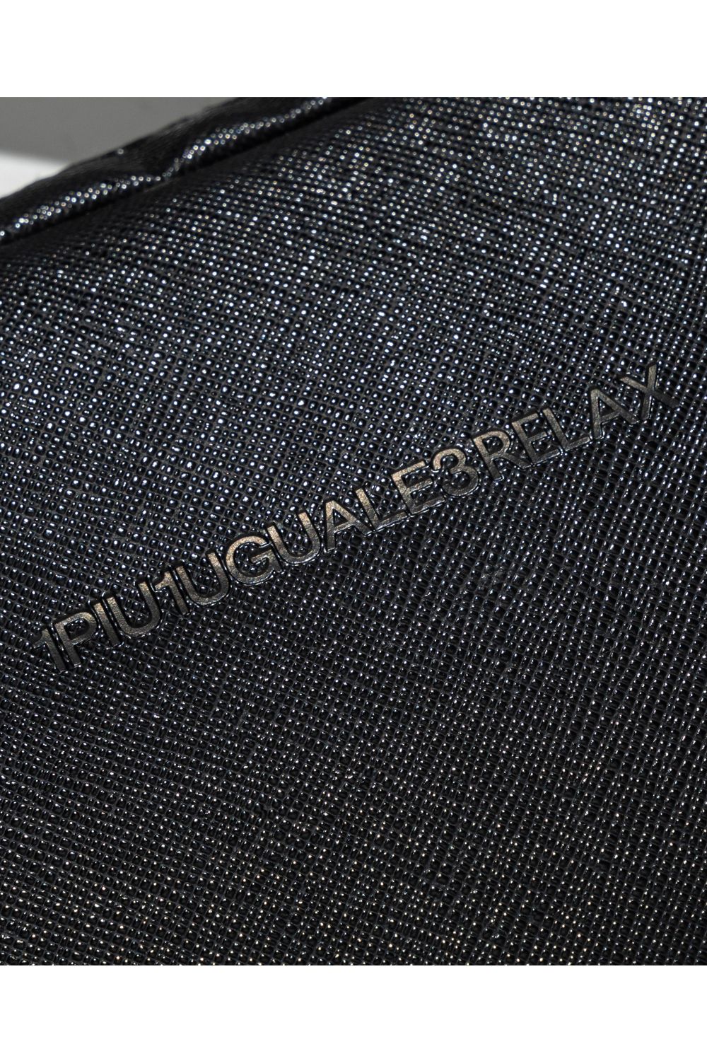 MINI SHOULDER POUCH / サフィアーノエコレザー ミニショルダーポーチ (ブラック) (12月中旬入荷予定)