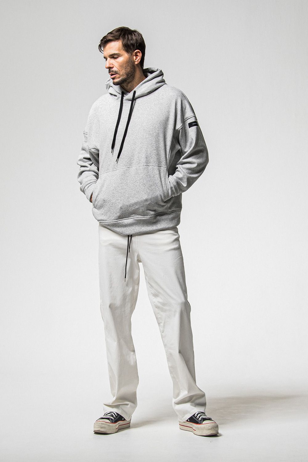KING DENIM JERSEY / 新定番 バギーシルエット デニムジャージーンズ (ホワイト) (12月中旬入荷予定) ※オーダー締切：9月1日(月)18:00