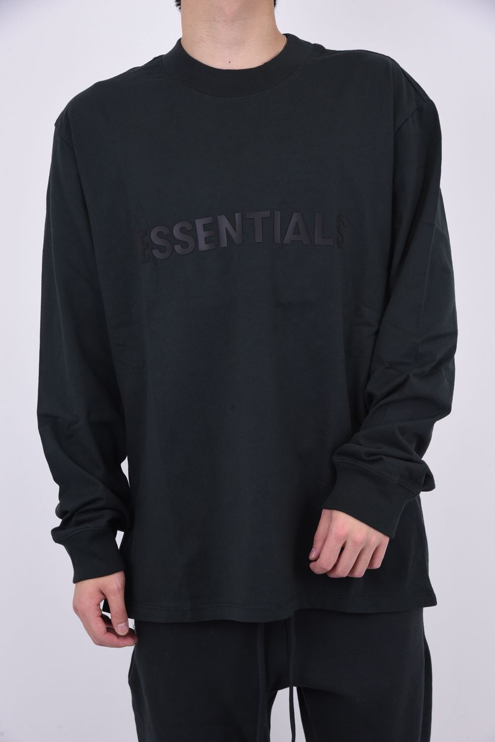 FOG ESSENTIALS - ESSENTIALS FRONT LOGO L/S / フロント