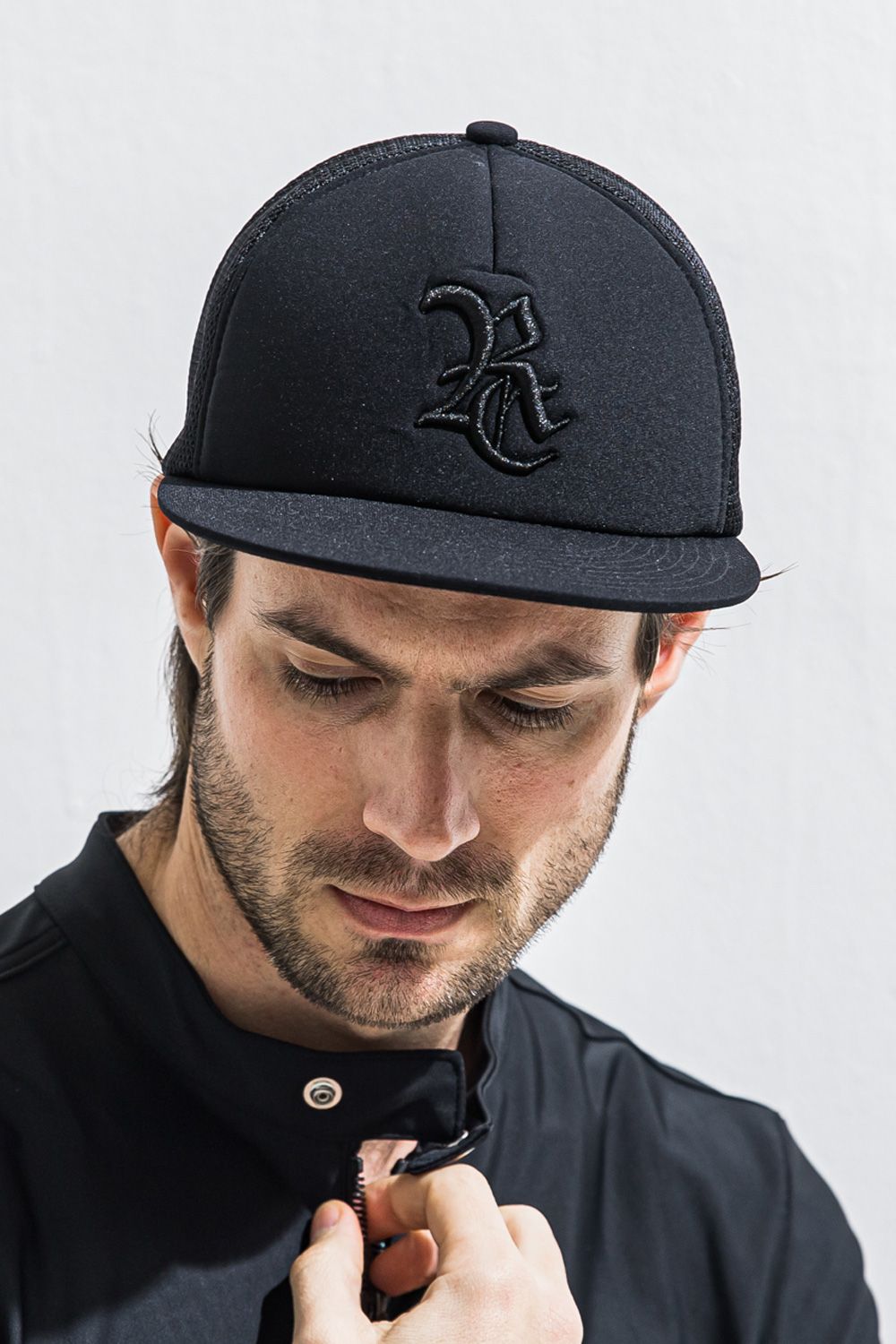 RC MESH CAP / RCロゴ メッシュ ベースボール キャップ （ブラック）(5月上旬入荷予定) ※オーダー締切2月15日(日)18時