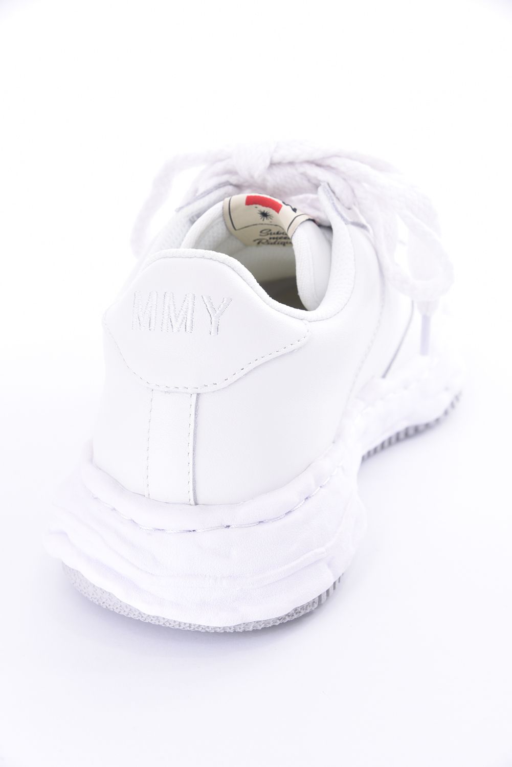 "WAYNE LOW" OG sole leather Low-Top sneaker / オリジナルソール レザー ローカットスニーカー ホワイト
