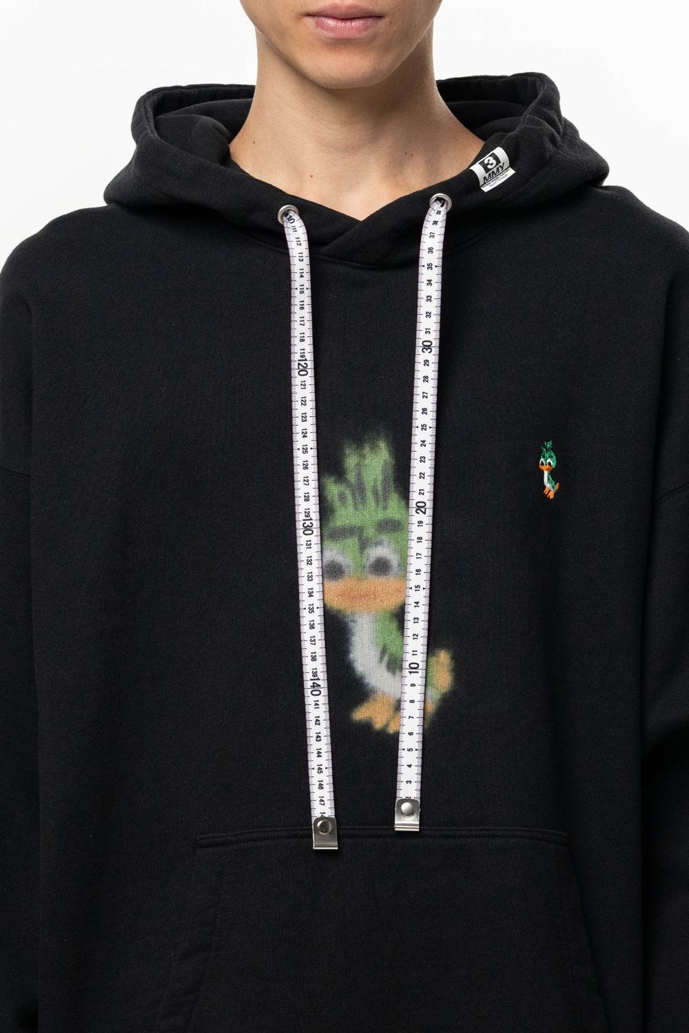 LEON PRINTED SWEAT HOODIE / キャラクタープリント パーカー (ブラック)