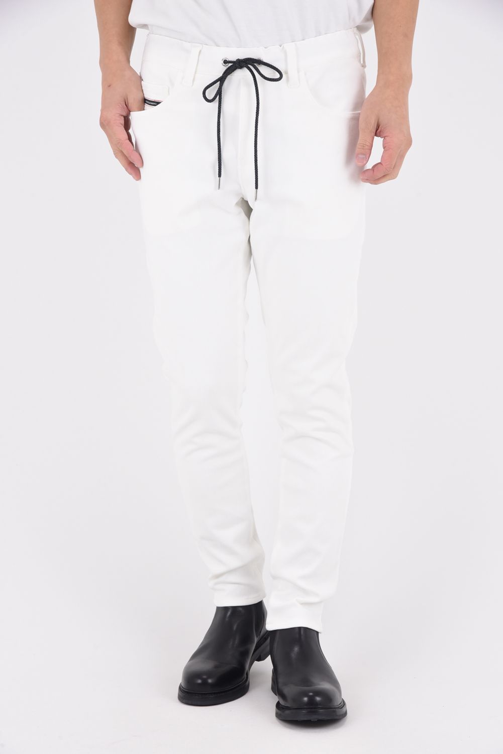 MICK DENIM JERSEY  / 定番 デニム ジャージーンズ  ホワイト