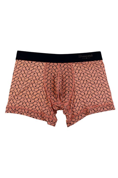 GRAPHIC HEART Short  - ピンク / グレー