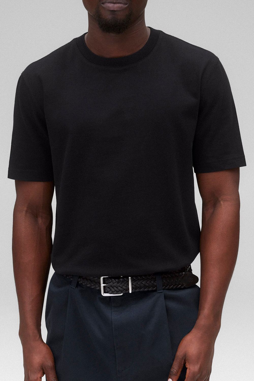 【国内正規品】 MIDWEIGHT JERSEY STANDARD T-SHIRT / ミッドウェイト ジャージ 半袖Tシャツ ブラック