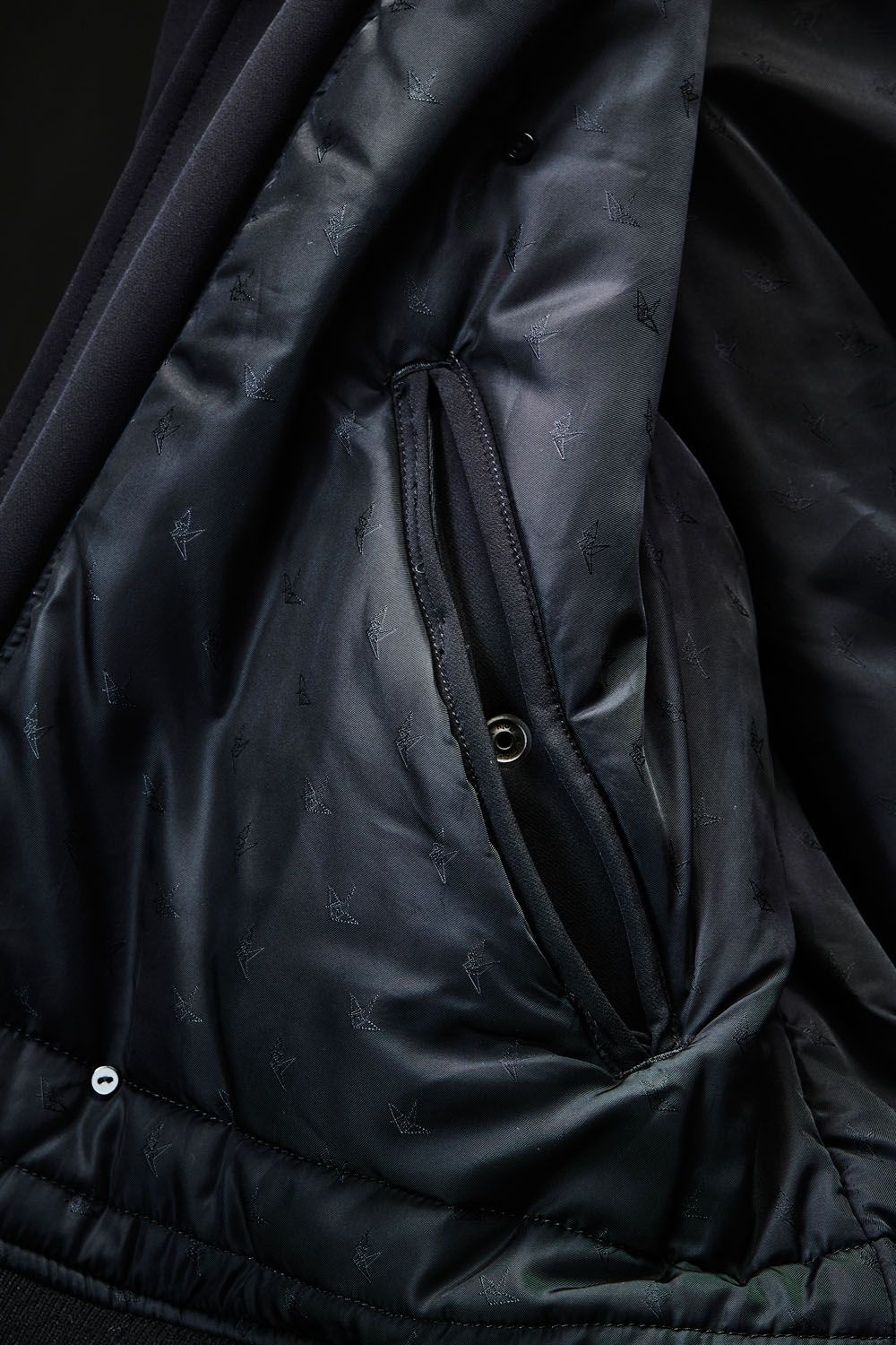 【BLACK MILITARY Vol.23】 STRETCH MAT DOUBLE CLOTH / BLACK (12月頃入荷予定) ※オーダー締切 8/22 (木)11:59迄