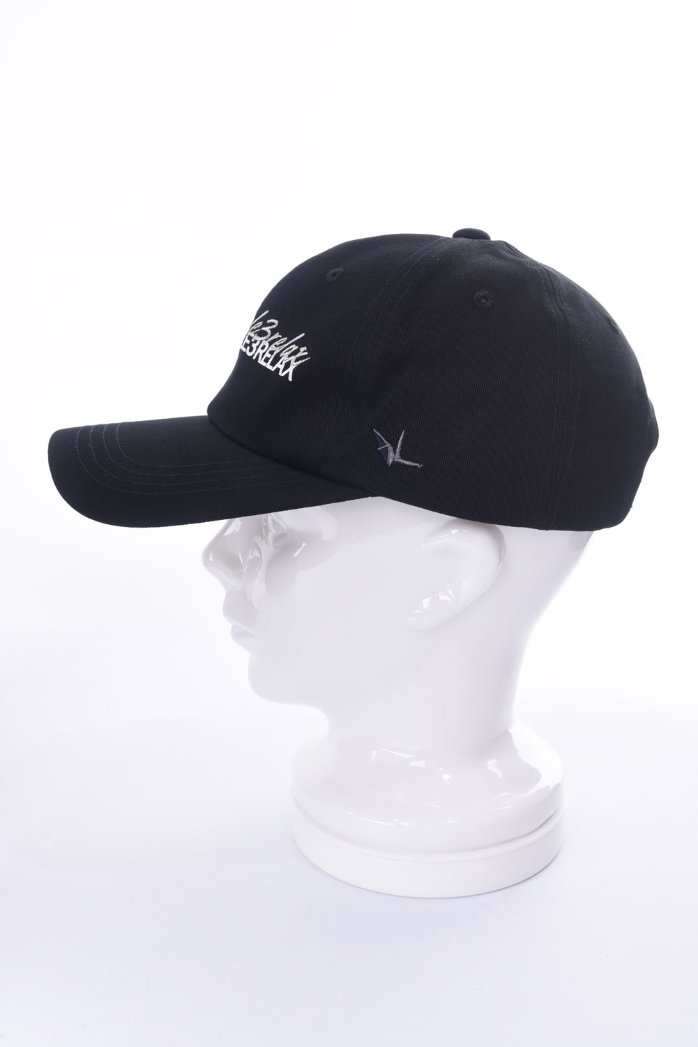 DOUBLE LOGO CAP / ダブルロゴ キャップ ブラック