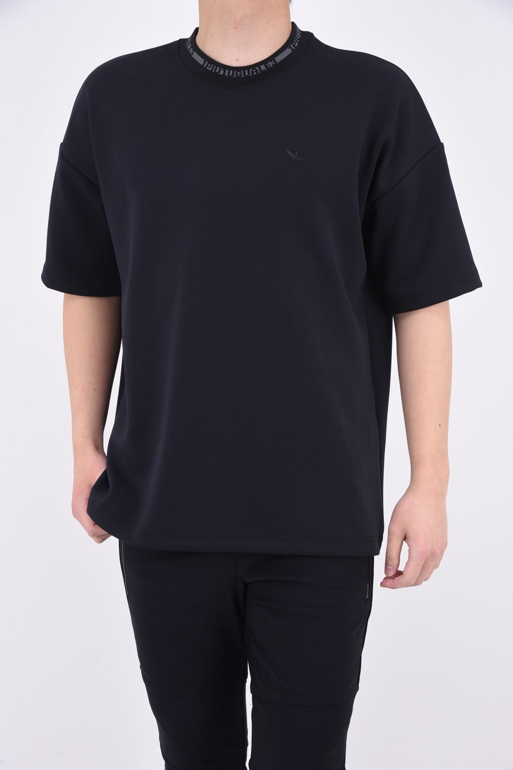 113SPORT PREMIUM BIG CREW S/S / ビック クルーネック Tシャツ ブラック