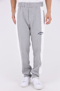 【26AW】 DREW PANT / ツートーン サイドライン スウェットパンツ (グレー/ホワイト)