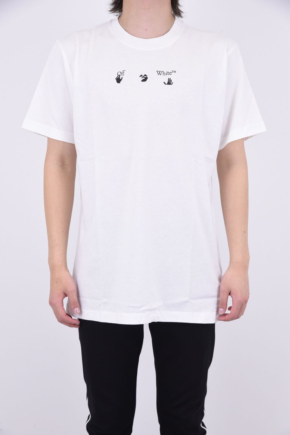 OFF-WHITE - SPRAY MARKER S/S TEE / グラフィック アローロゴ 