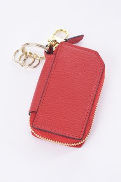 【残り1点】 SMART KEY CASE / LA111GT ゴートレザー スマートキーケース レッド / トルトラ