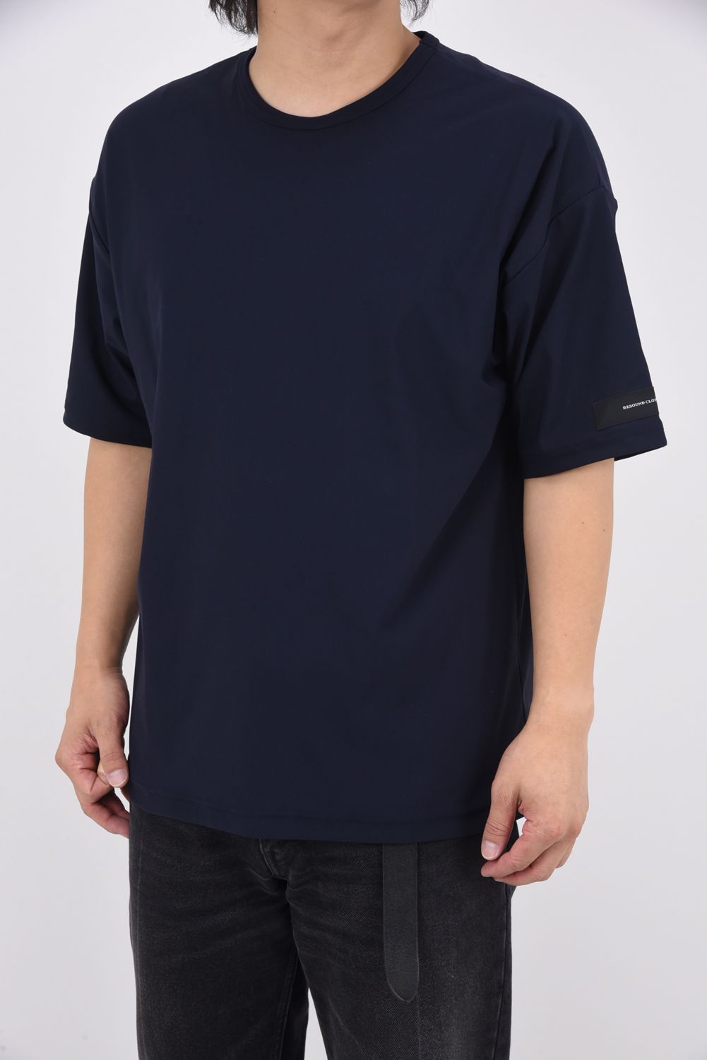 NYLON OVER  TEE / ナイロン オーバーTシャツ ネイビー