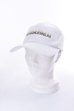 DOUBLE LOGO CAP / ダブルロゴ キャップ ホワイト