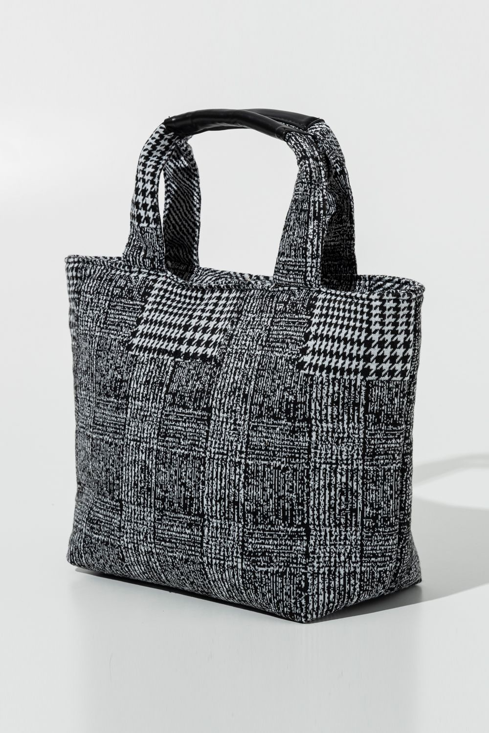 HOUNDSTOOTH LUNCH BAG / ハウンドトゥース ランチバッグ (ブラック) (12月中旬入荷予定)