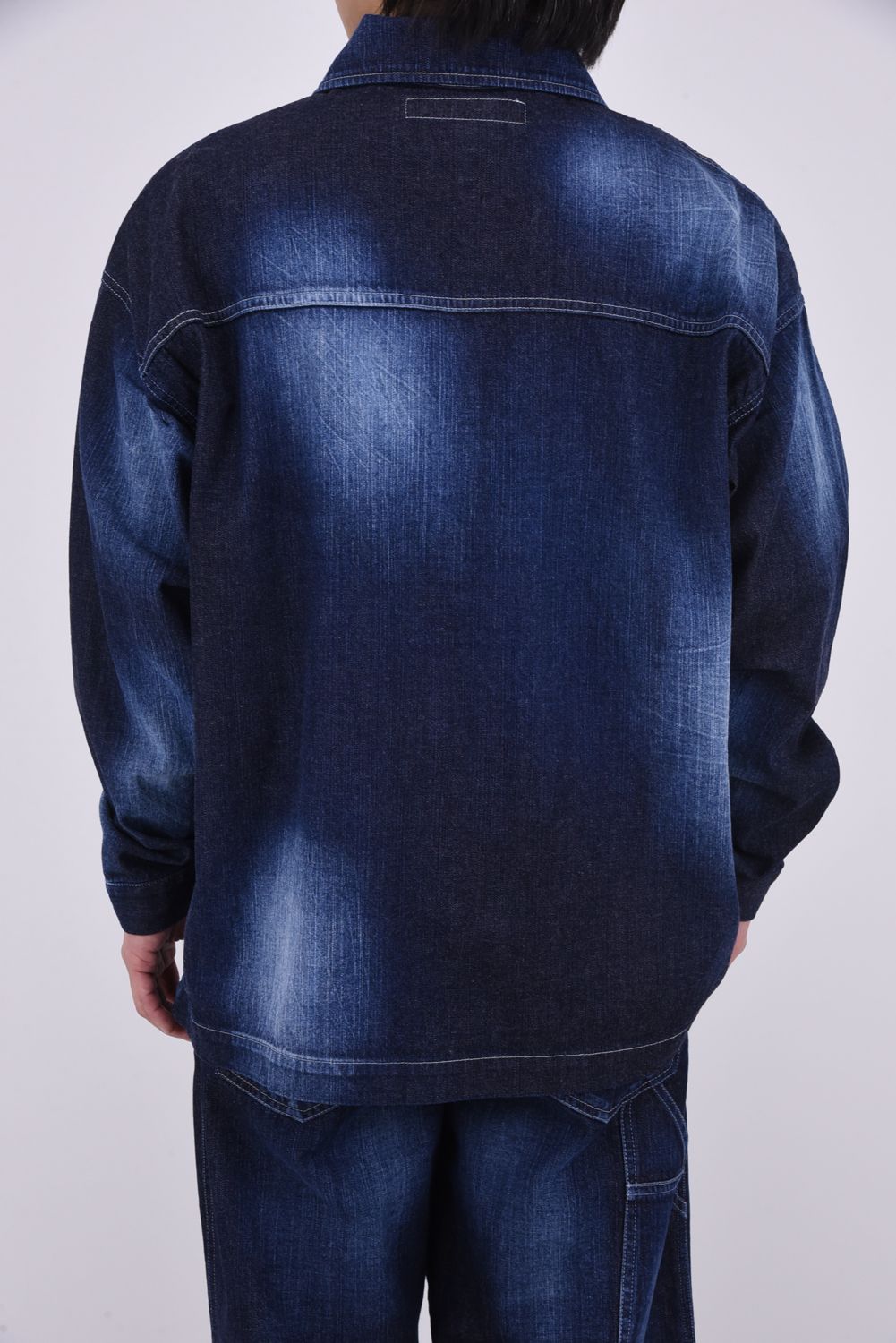 【26SS 39th】 RC COVER ALL / ライトデニム カバーオールジャケット (ダークインディゴ)