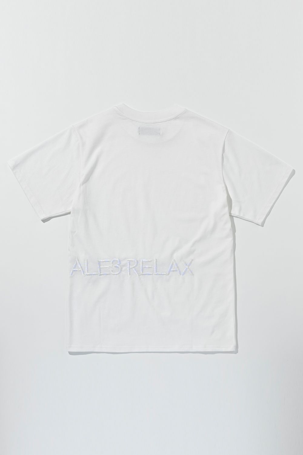 【26SS】 HAND EMBROIDERED LOGO T-SHIRT / ブランドロゴ刺繍 Tシャツ (ホワイト) (3月上旬入荷予定)