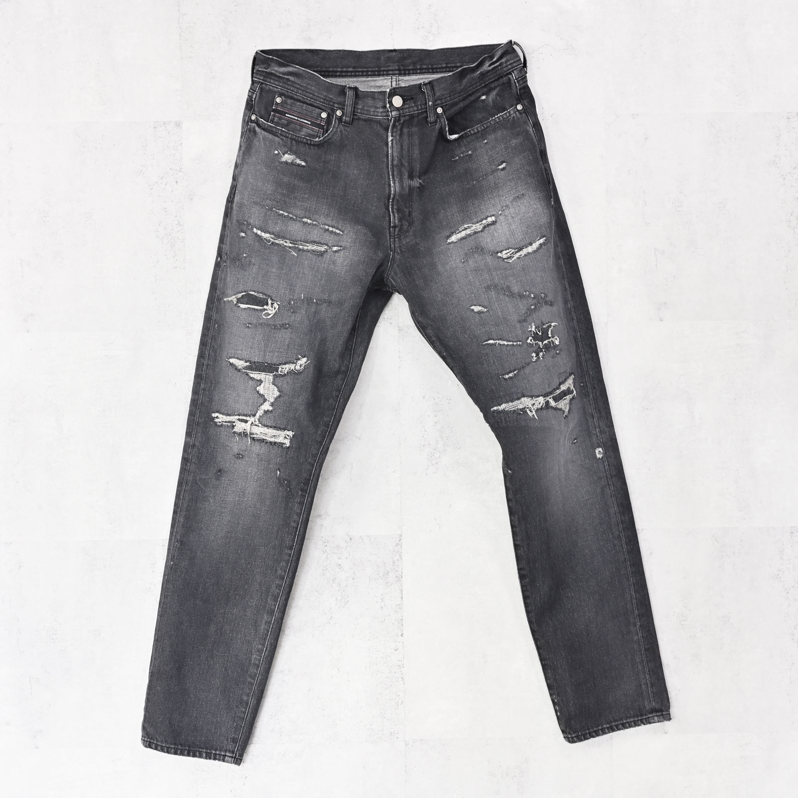 SCOTT JEANS / ライトオンス ヴィンテージジーンズ (ブラックユーズド) (12月中旬入荷予定) ※オーダー締切:9月7日(月)17時
